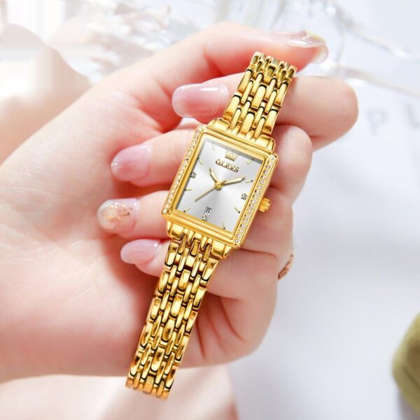 Women's All-match Simple Square Fashion Quartz Watch - Image 4