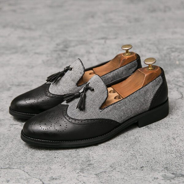 Casual British Versatile Leather Shoes For Men - Image 5