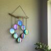 Rainbow Hanging Art Wall Decoration Dyeing Moon Phase Home Decor