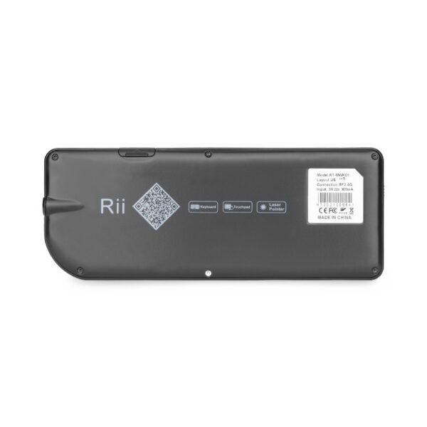 Mini Wireless Keyboard with Backlight Laser Pointer Multimedia for TV Computer - Image 9
