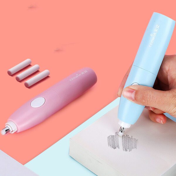 Electric Pencil Sharpener Pencil Sharpener Student Stationery Set - Image 4