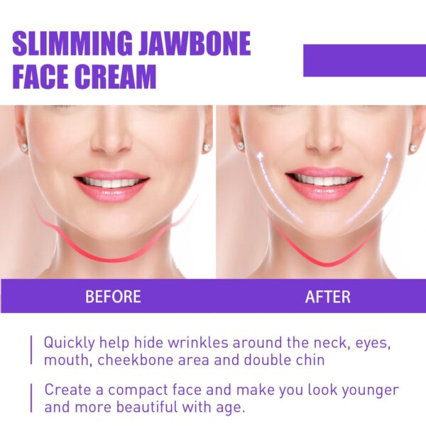 Aysuing V Face Firming Cream Tightening Contour Firming Lifting Chin Sagging Face Skin Massage Cream - Image 4