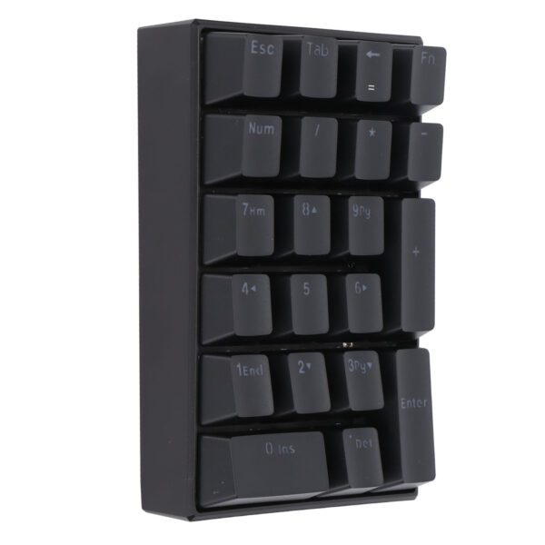 Wired Keyboard Stepped Keycap Fadeless Durable Backlit 21 Keys LED Mechanical KeyboardRed Shaft - Image 7