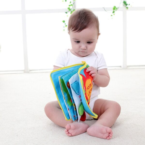 Baby Multi-Functional Soft Cloth Books - Image 2