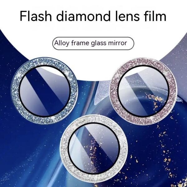 Mobile Phone Rhinestone Lens Protector - Image 5